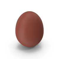 Egg Dark Brown PNG & PSD Images