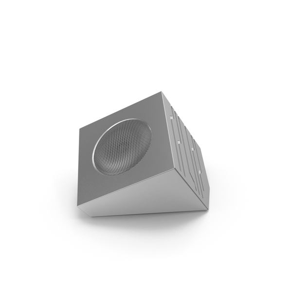 Silver Bluetooth Speaker PNG & PSD Images