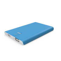 Blue Power Bank PNG & PSD Images