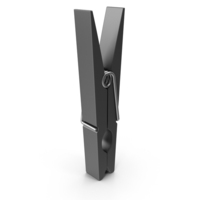 Black Clothes Pin PNG & PSD Images