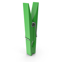 Green Clothes Pin PNG & PSD Images