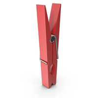 Red Clothes Pin PNG & PSD Images