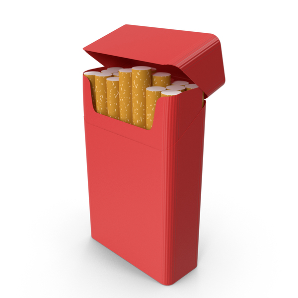 Red Cigarette Pack PNG & PSD Images