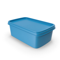 Blue Butter Box PNG & PSD Images