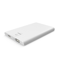 White Power Bank PNG & PSD Images
