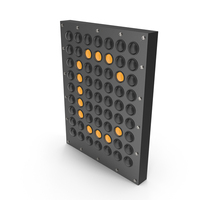 Stadium Scoreboard Alphabet Letter C PNG & PSD Images