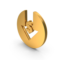 Cost Reduction Dollar Icon PNG & PSD Images