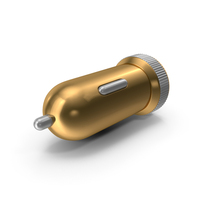 Gold Car Plug in Charger PNG & PSD Images