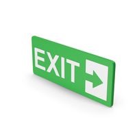 Exit Sign PNG & PSD Images