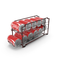 Beverage Can Dispenser Copper With Coca Cola PNG & PSD Images