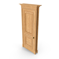 Classic Door Wood Cedar PNG & PSD Images