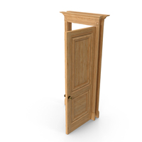 Classic Door Wood Cedar Open PNG & PSD Images