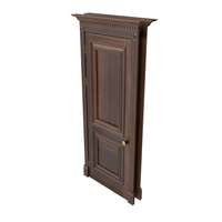 Classic Door Wood Chocolate PNG & PSD Images