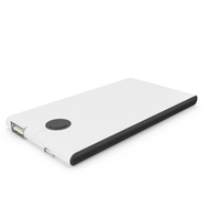 White Power Bank PNG & PSD Images