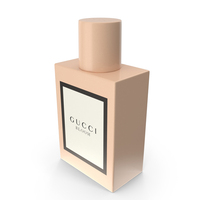 Gucci Bloom Perfume Bottle PNG & PSD Images