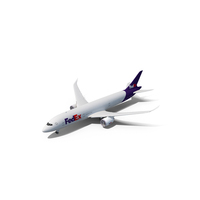 Boeing 787-10 (FedEx) PNG & PSD Images