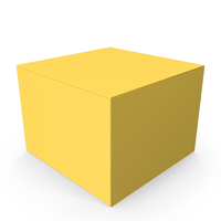 Packaging Box Yellow PNG & PSD Images