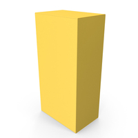 Packaging Box Yellow PNG & PSD Images
