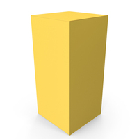 Packaging Box Yellow PNG & PSD Images