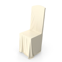 Chair With Fabric, Wedding Decor PNG & PSD Images