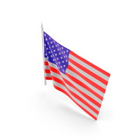 USA Flag Wind PNG & PSD Images