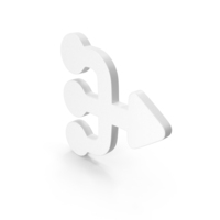 White File Sharing Symbol PNG & PSD Images