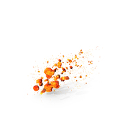 Burning Asteroid Field PNG & PSD Images