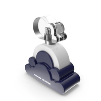 Ariana Grande Cloud Intense Perfume Bottle PNG & PSD Images