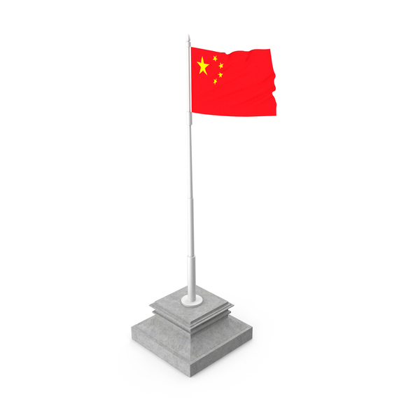 China Flag Wind PNG & PSD Images