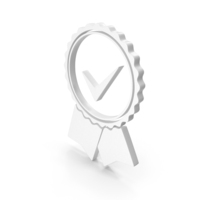 Winner Badge Symbol White PNG & PSD Images
