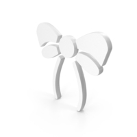 Bow Tie Bow  White PNG & PSD Images