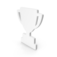 White Champions Cup Icon PNG & PSD Images