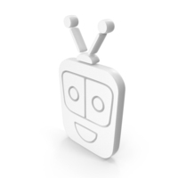 White Chatbot Icon PNG & PSD Images