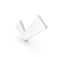 Check Mark Right Mark Correct Mark Icon White PNG & PSD Images