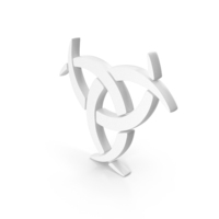 White Odin Horn Paganism Icon PNG & PSD Images