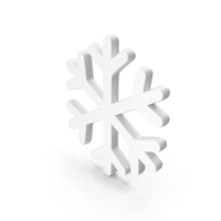 Snowflake Icon   White PNG & PSD Images