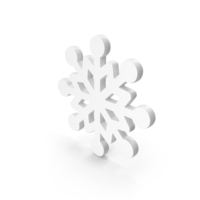 White Snowflake Icon PNG & PSD Images