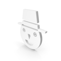 Snowman Icons  White PNG & PSD Images