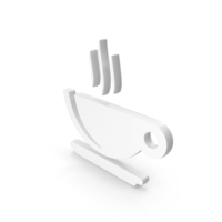 White Cup With Saucer Icon PNG & PSD Images
