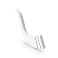 White Tobacco Pipe Icon PNG & PSD Images