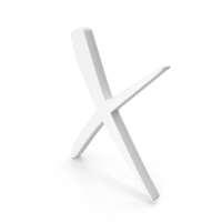 Wrong Mark Cross Mark Icon White PNG & PSD Images