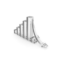 Glass Growth Decline Arrow PNG & PSD Images
