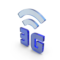 3g Wifi Signal Shape Glass PNG & PSD Images