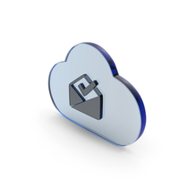 Cloud Mail Ok Approved Shape Glass PNG & PSD Images