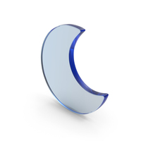 Crescent Shape Glass PNG & PSD Images