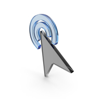 Cursor Shape Glass PNG & PSD Images