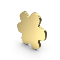 Gold Asterisk Symbol PNG & PSD Images
