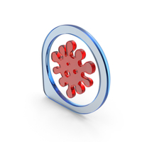 Glass Antivirus Scanner Symbol PNG & PSD Images