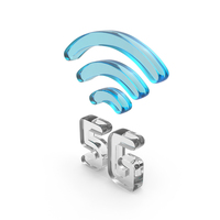5g Wifi Shape Glass PNG & PSD Images
