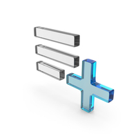 Add Playlist Material Shape Glass PNG & PSD Images